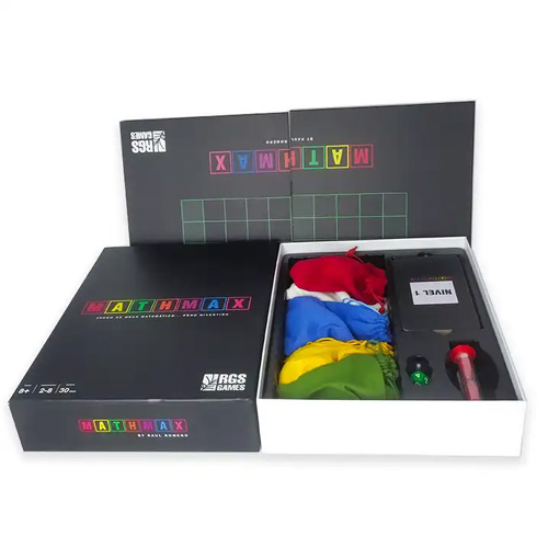 Custom Multicolor Arabic Cardboard Game Accessoire Token Mathmax Strategy Board Game